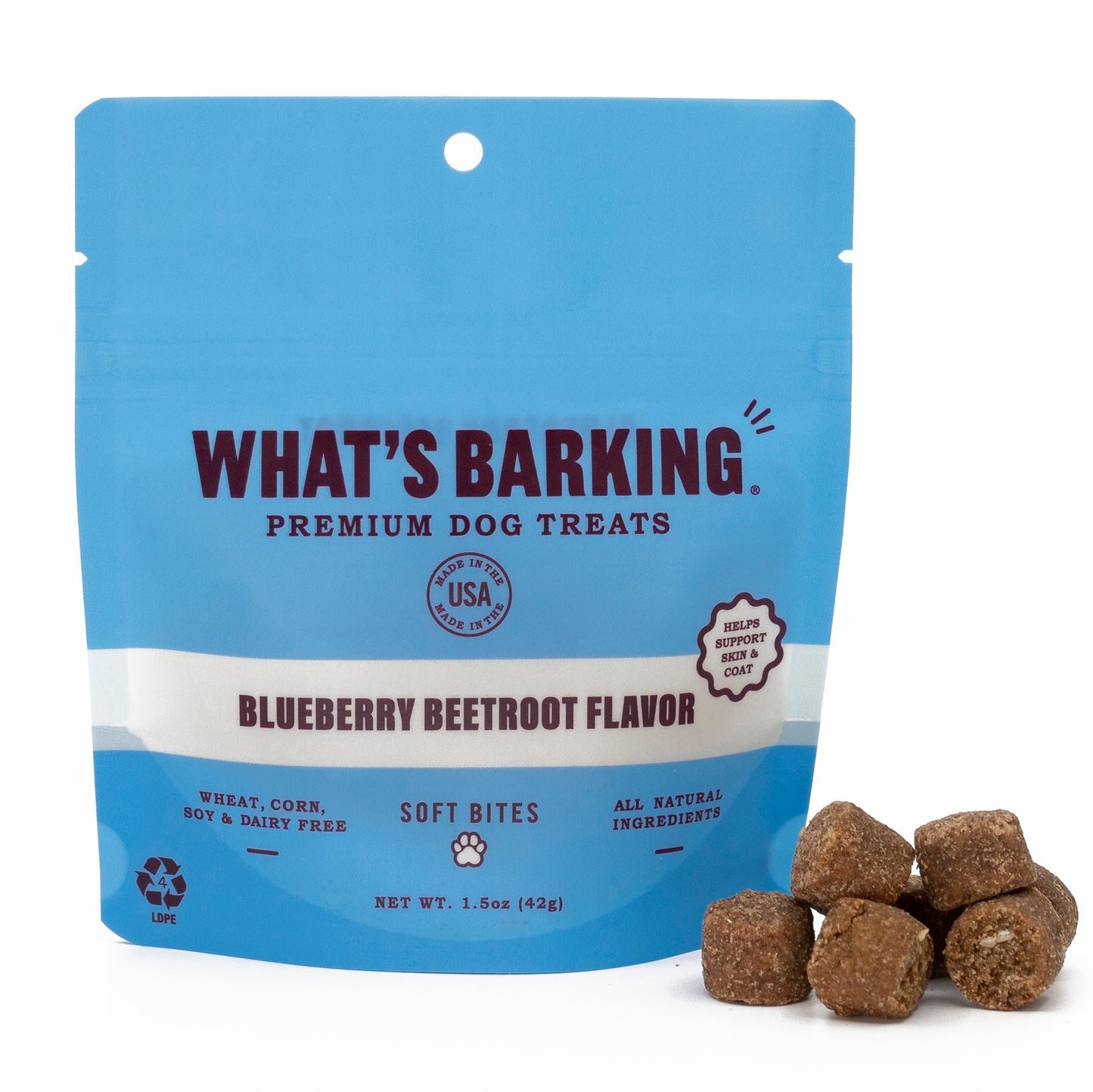 Blueberry Beetroot Dog Treats